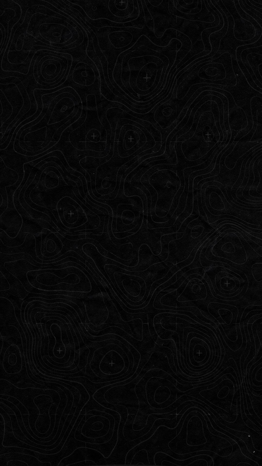 En sort baggrund med et mønster af linjer og farver Wallpaper