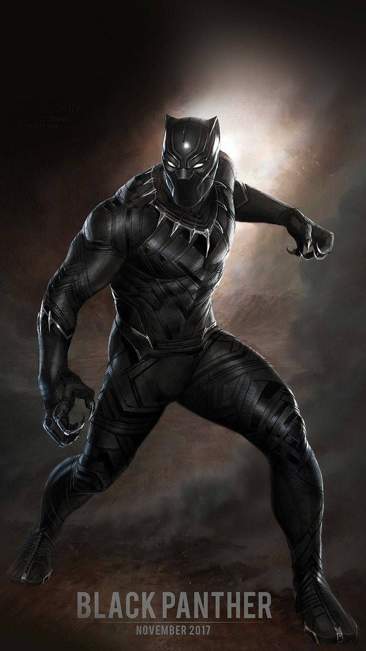 Black Panther Art Hero Background