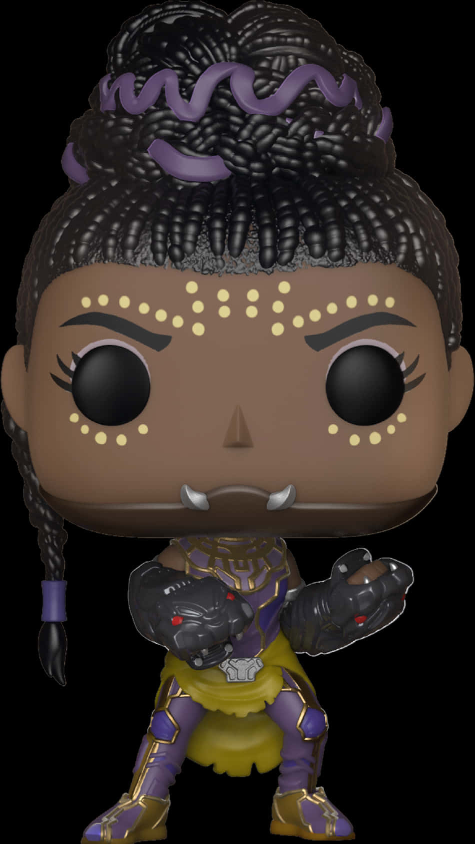 Black Panther Character Funko Pop PNG