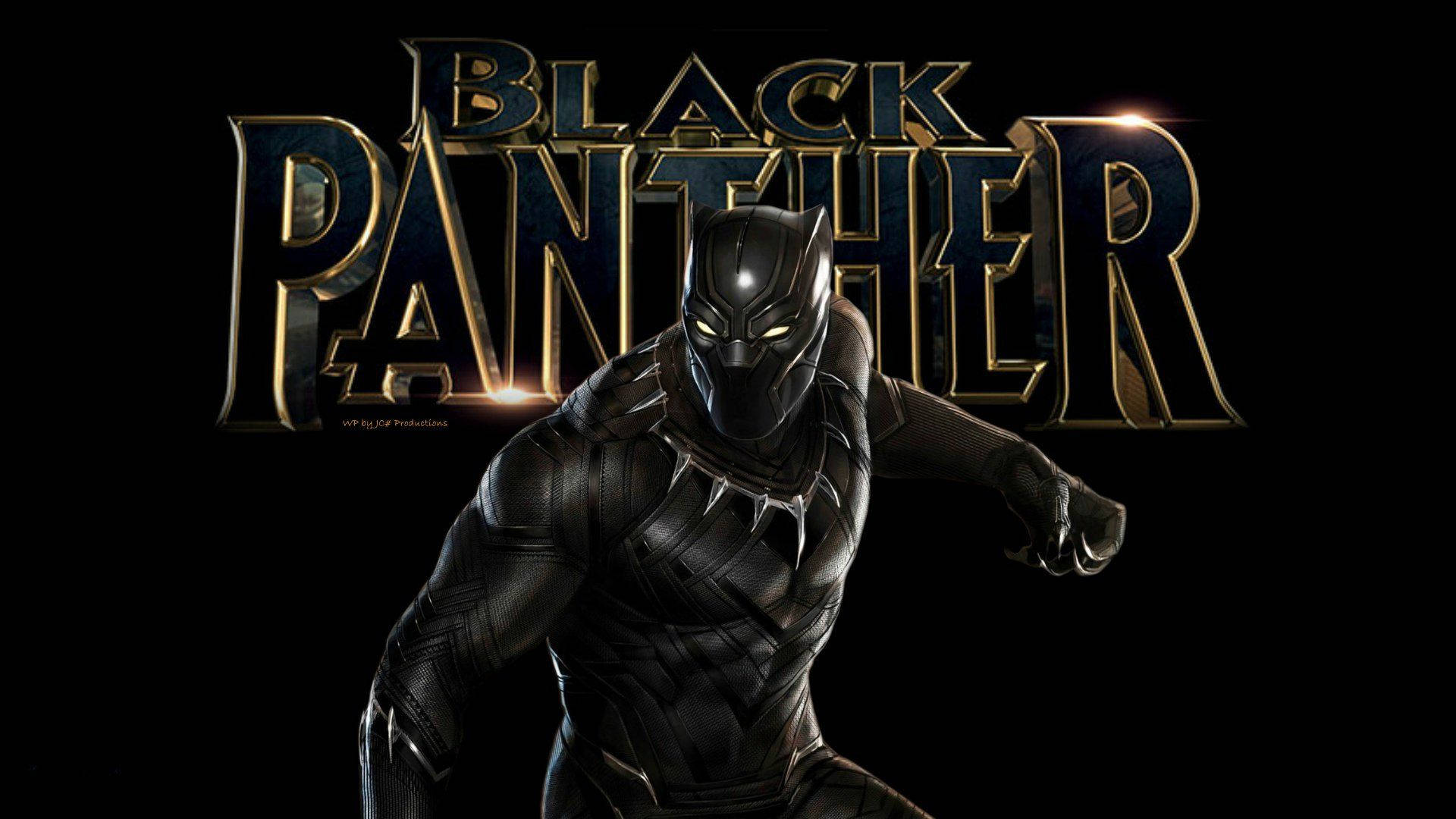 Black Panther Comic Book Cover Background