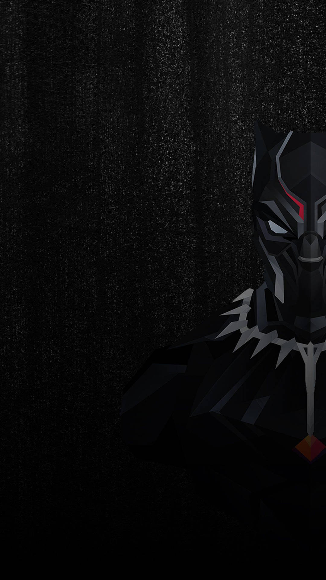 An Illustration of the Protector of Wakanda--Black Panther Wallpaper