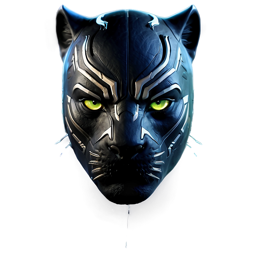 Black Panther Glowing Eyes Png 7 PNG