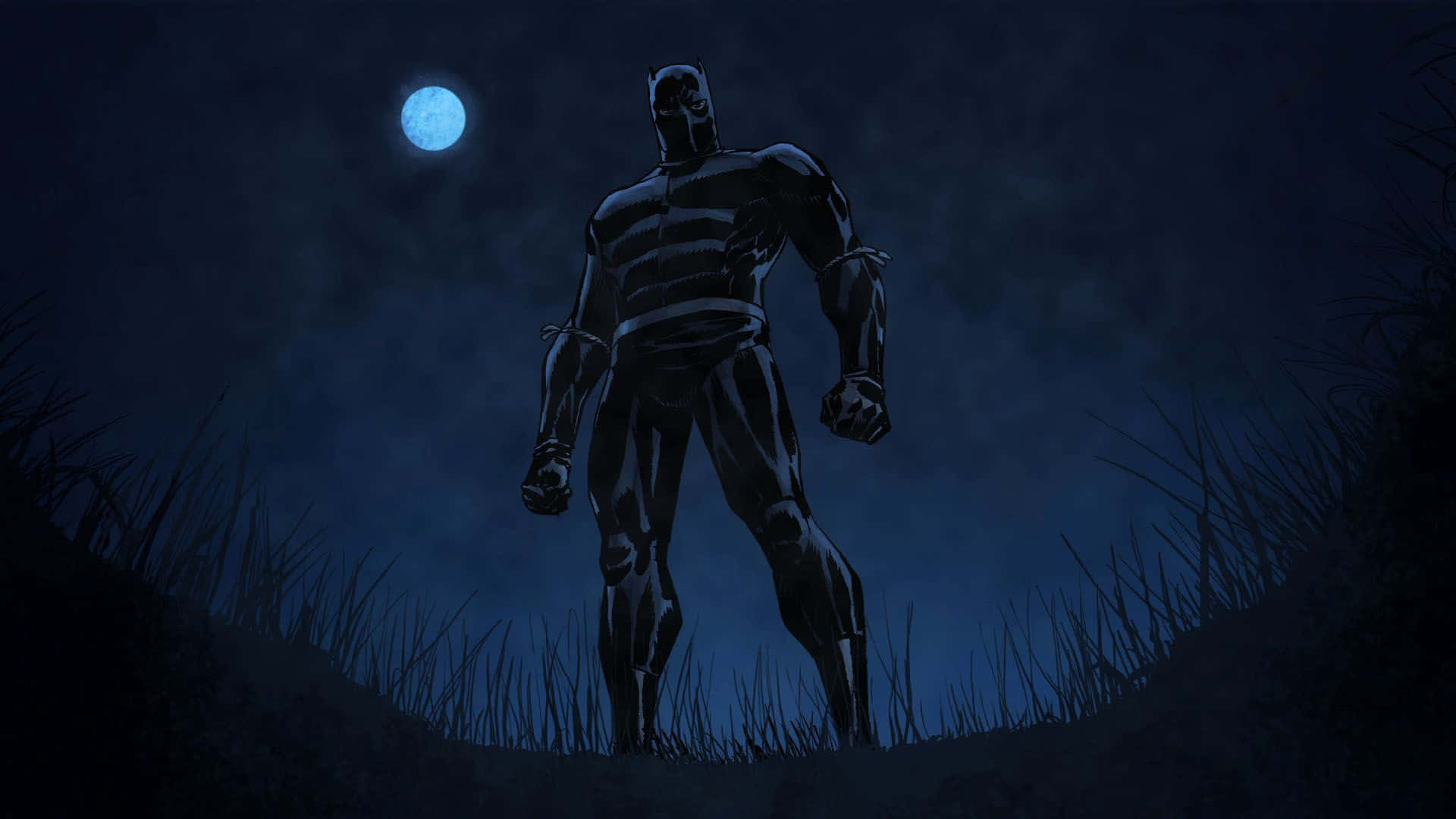 Chadwickboseman Als Black Panther, König Von Wakanda Wallpaper