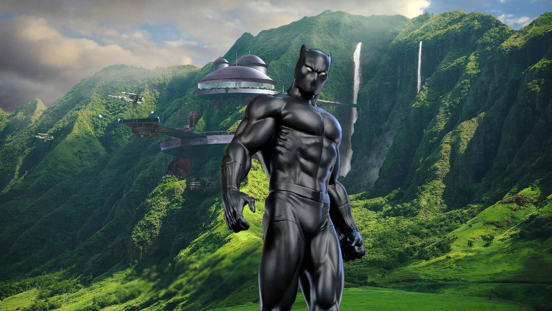 Black Panther In Wakanda