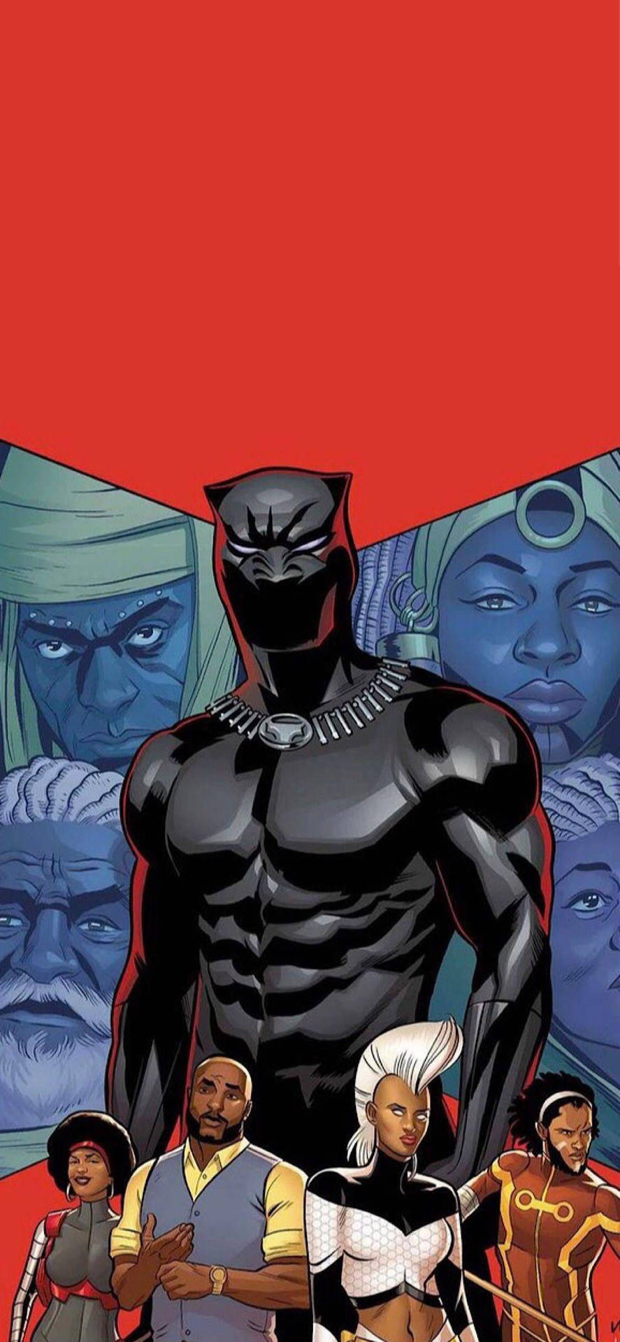 Black Panther Marvel iPhone X Wallpaper