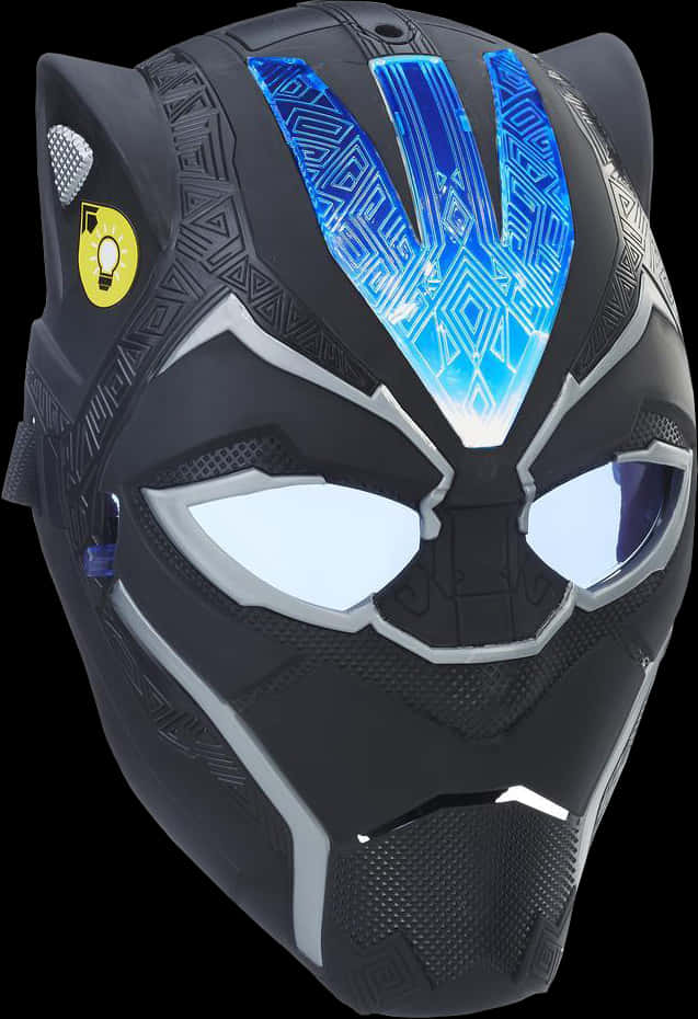 Black Panther Mask Closeup PNG