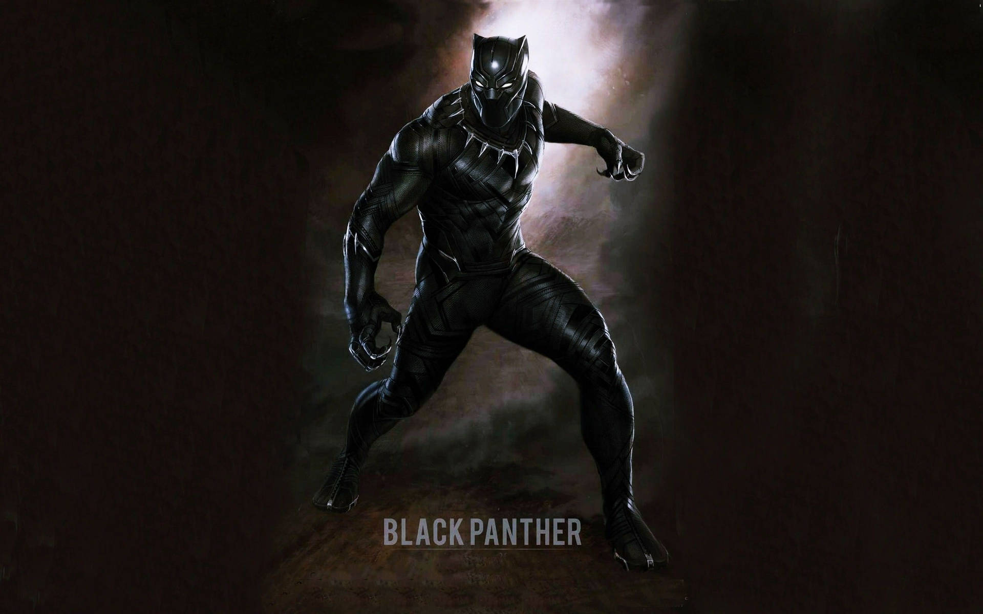 Black Panther Movie Poster Superhero Background