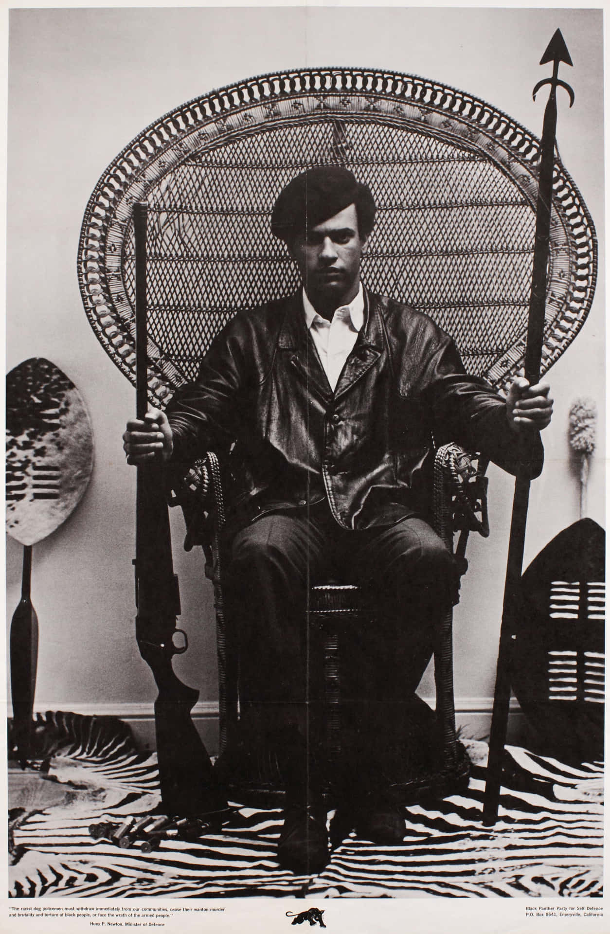African Americans Unite: The Creation of the Black Panther Party Wallpaper
