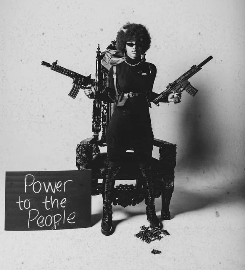 Remembering the Legacy of the Black Panther Party Wallpaper