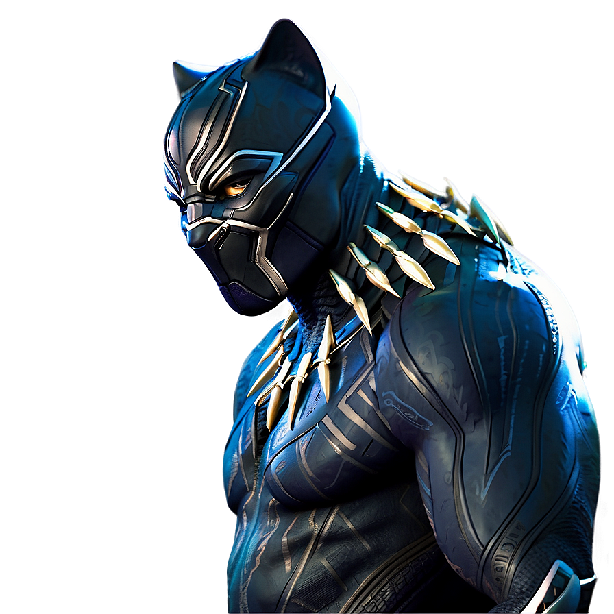 Black Panther Side Profile Png 05212024 PNG