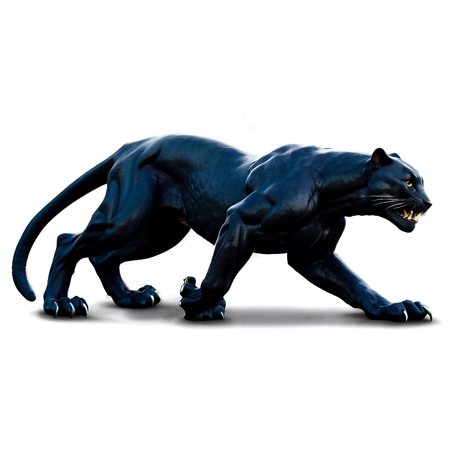 Download Black Panther Side Profile Png Mif | Wallpapers.com