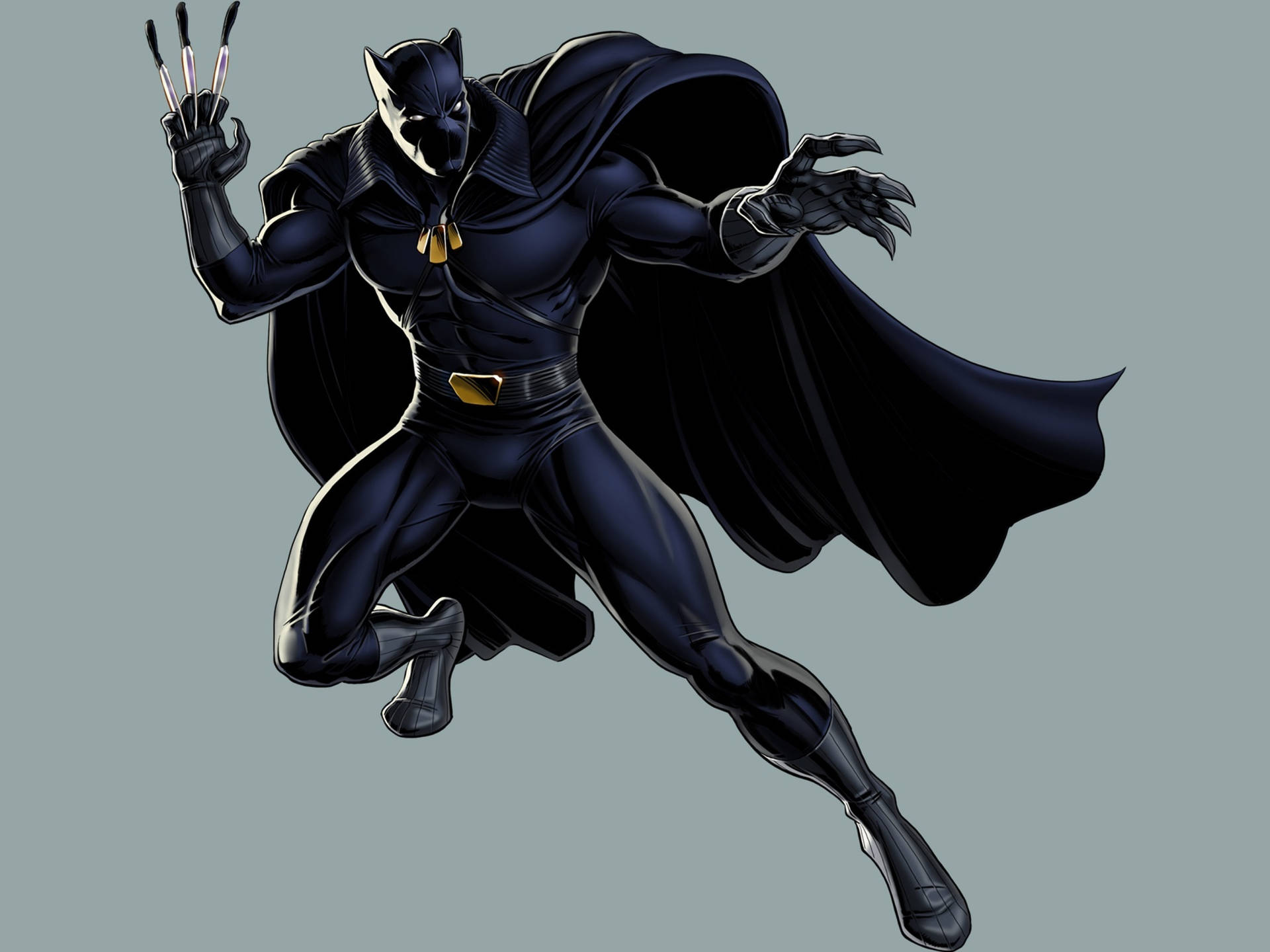 Black Panther Superhero Marvel Avengers Alliance Background