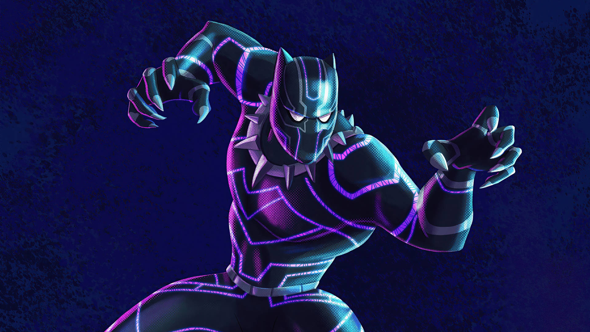 Black Panther Superhero Marvel Comics Art Challenge Background