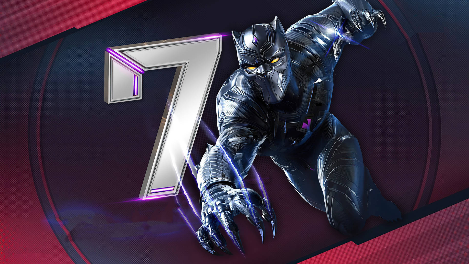 Black Panther Superhero Marvel Duel Games Background
