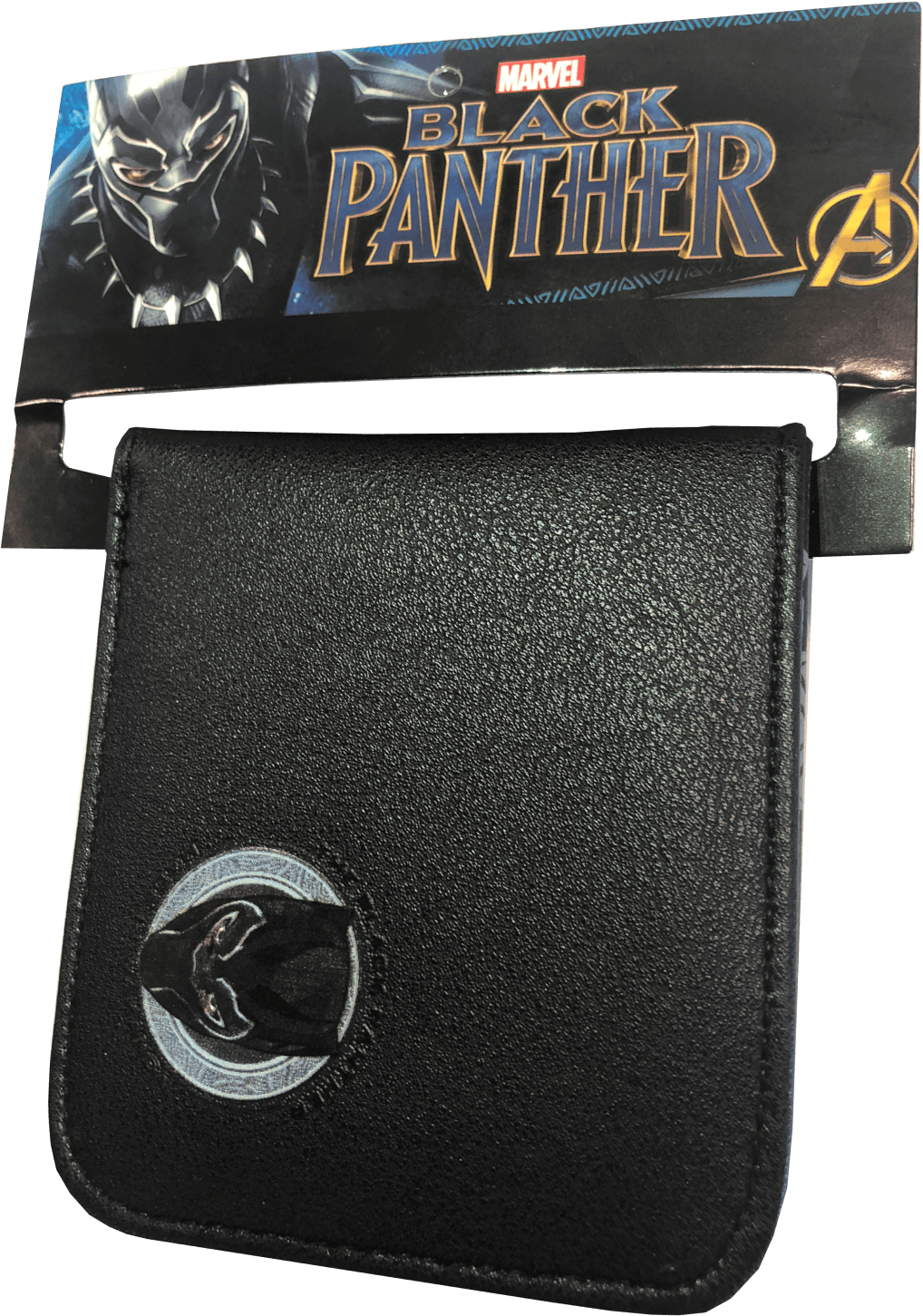 Black Panther Themed Wallet PNG