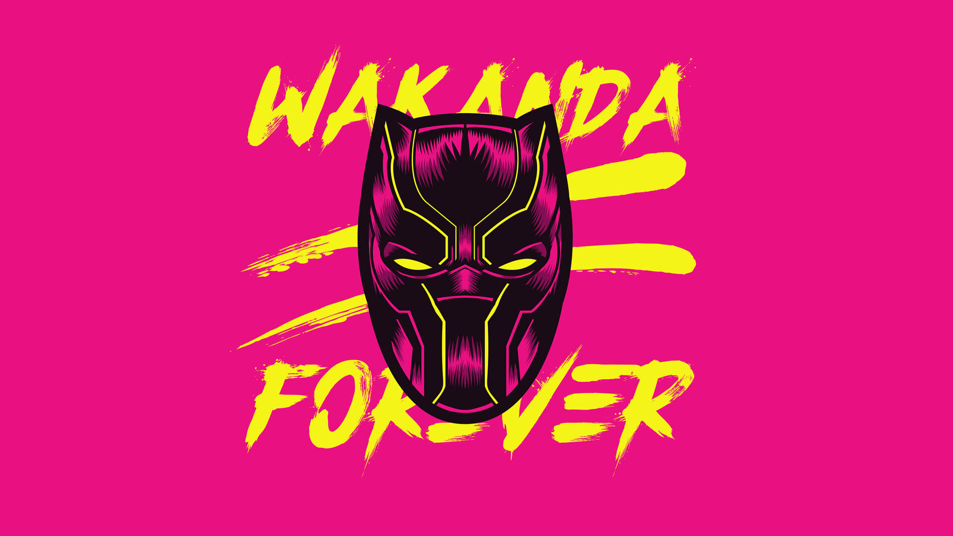 Black Panther Wakanda Per Sempre Sfondo