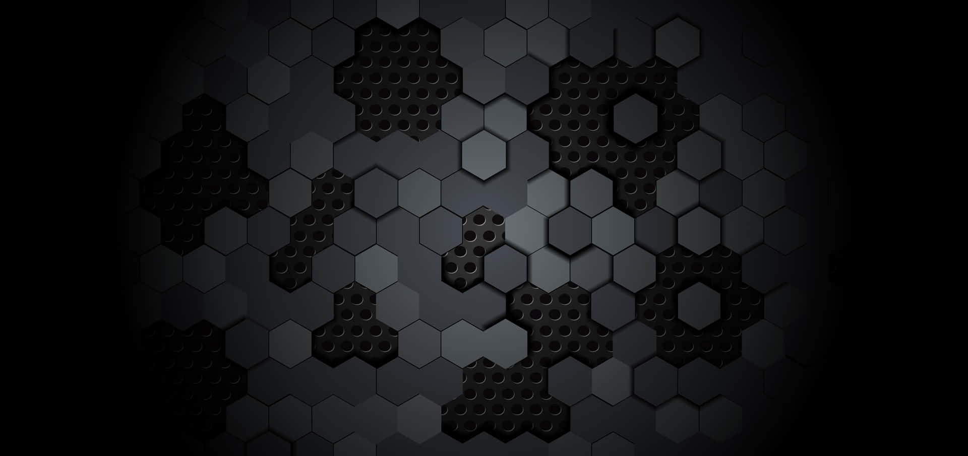 Geometric Black Pattern with Interesting Details