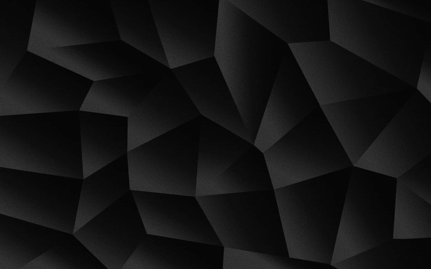 Abstract black pattern design