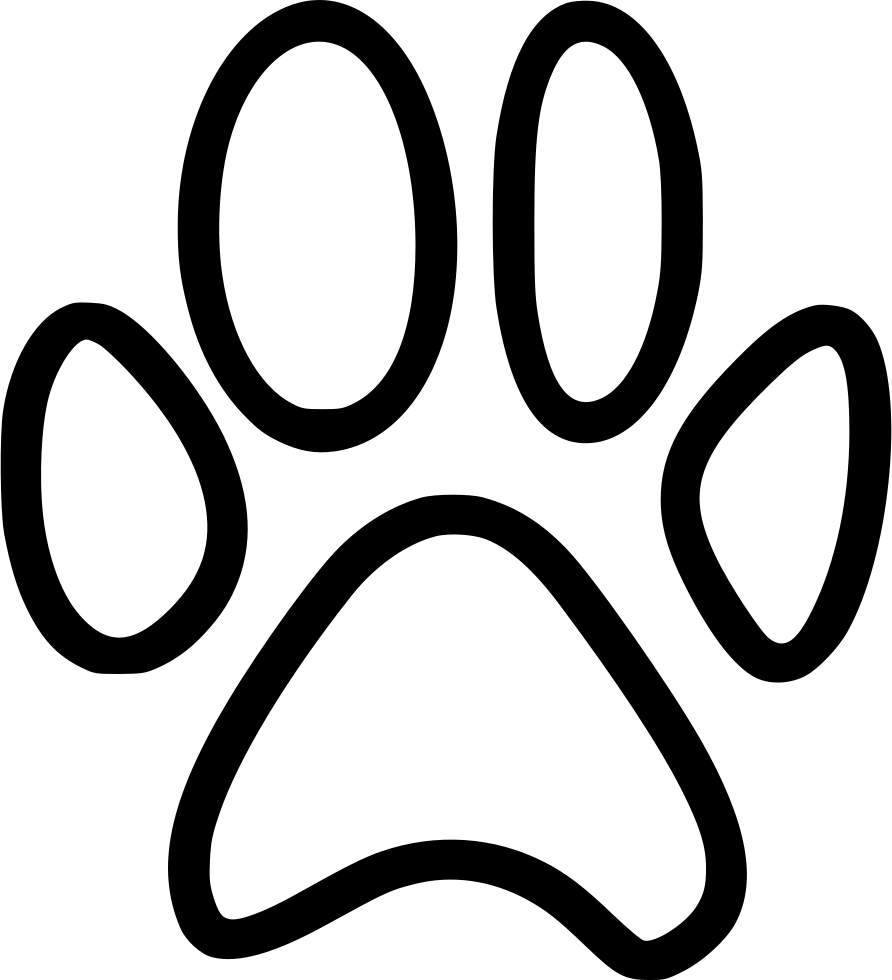 Download Black Paw Print Graphic | Wallpapers.com