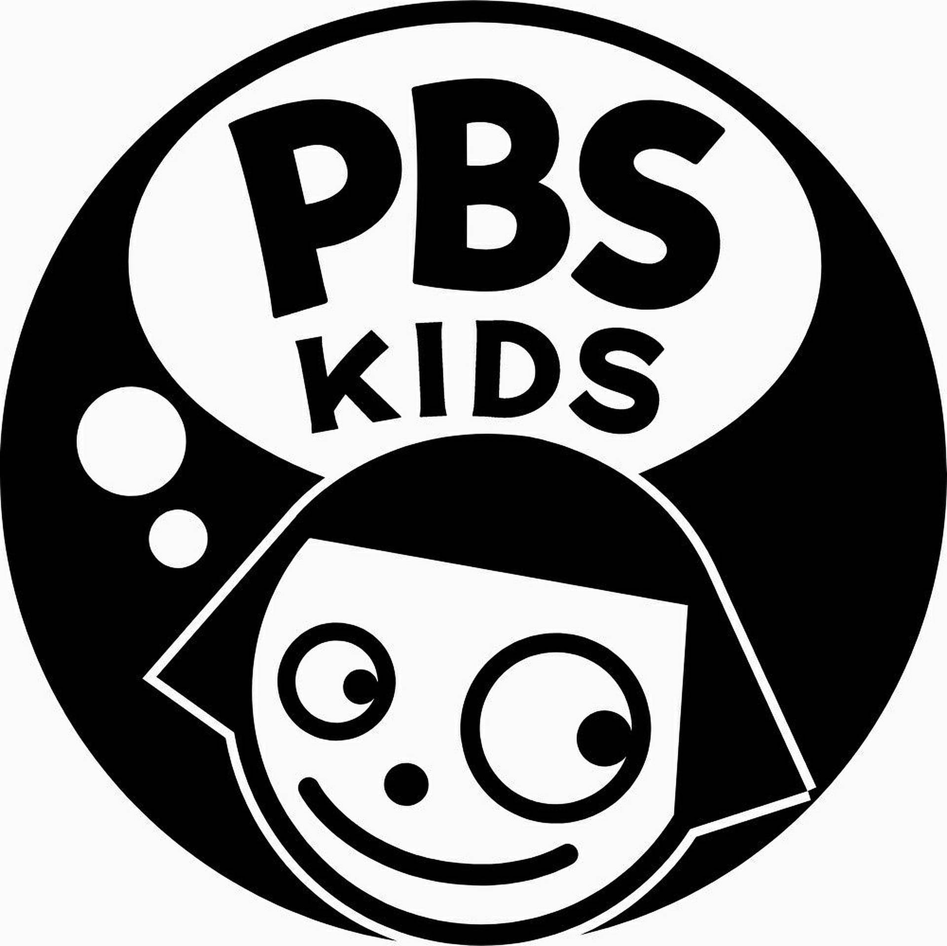 Black Pbs Kids Logo Background