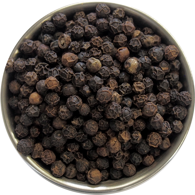 Black Peppercornsin Bowl PNG