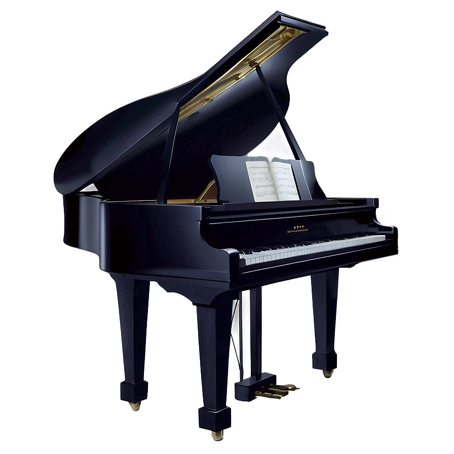 Black Piano Png Qcu PNG