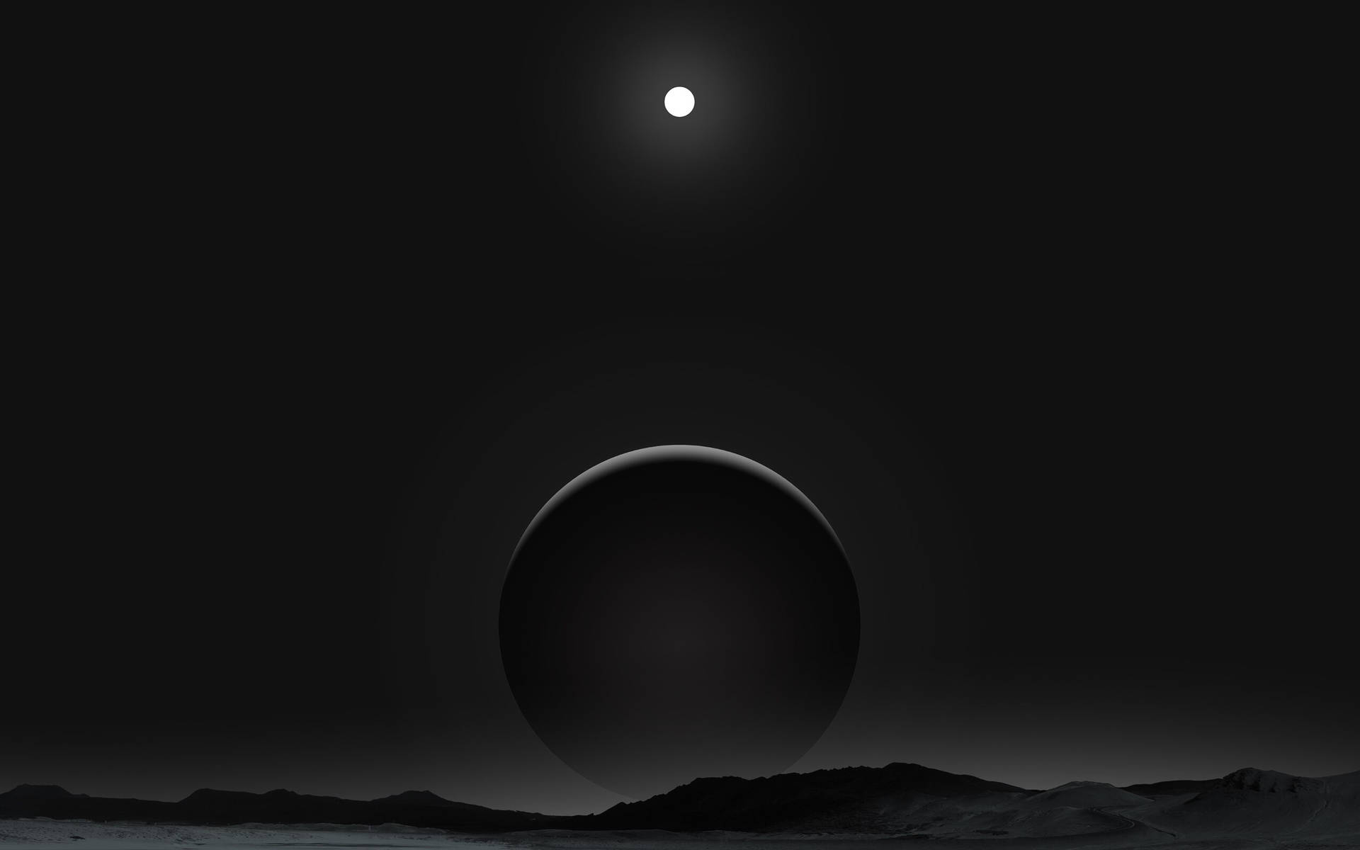 Planetanegro Bajo La Luna Fondo de pantalla