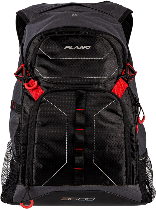 Black Plano3500 Series Backpack PNG