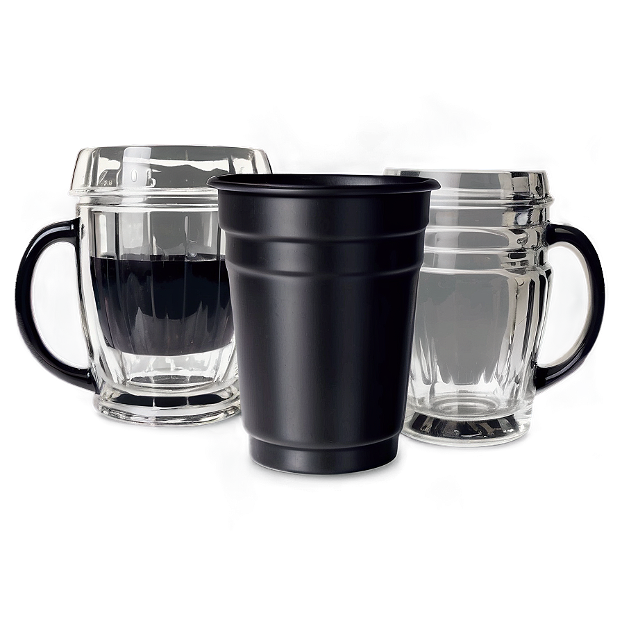 Black Plastic Cup Png Ehk PNG