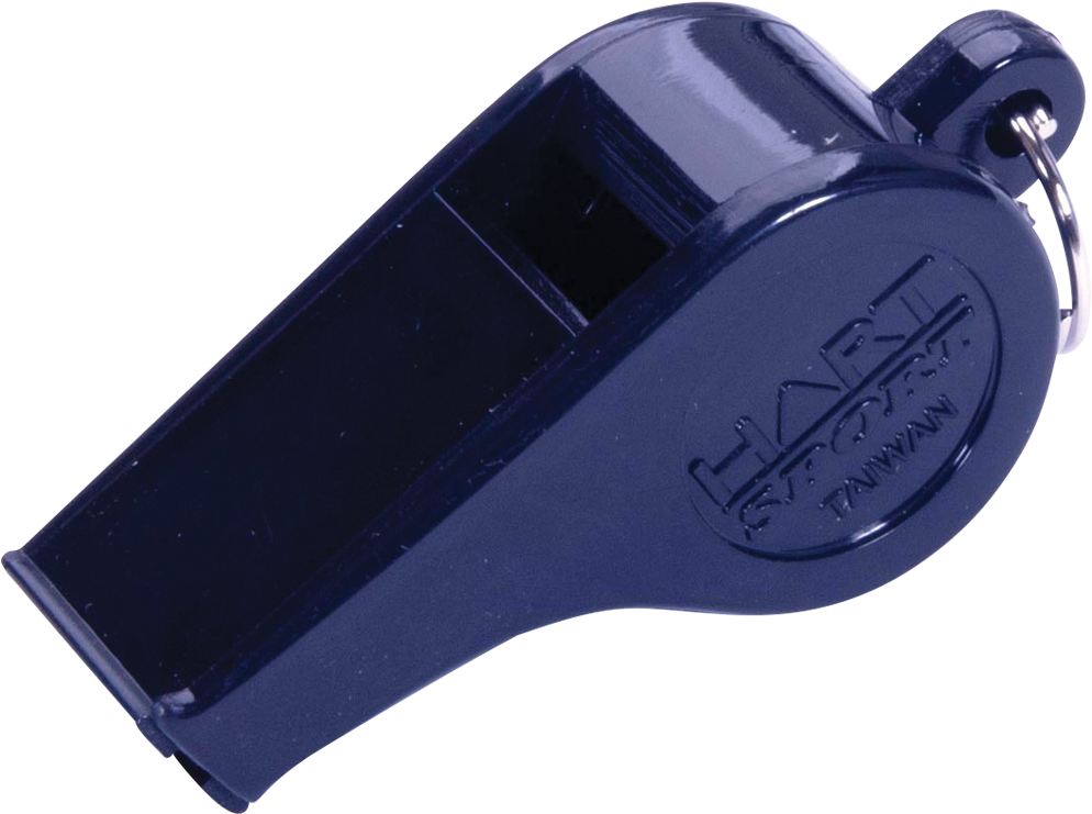 Black Plastic Whistle PNG