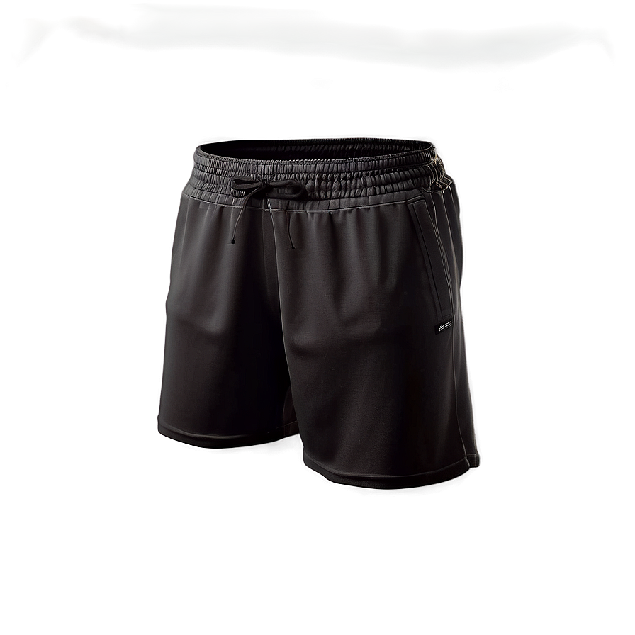 Black Pocketed Shorts Png Qib PNG