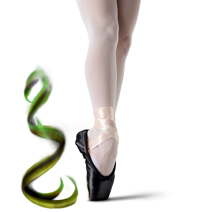 Black Pointe Shoes Png Epo PNG