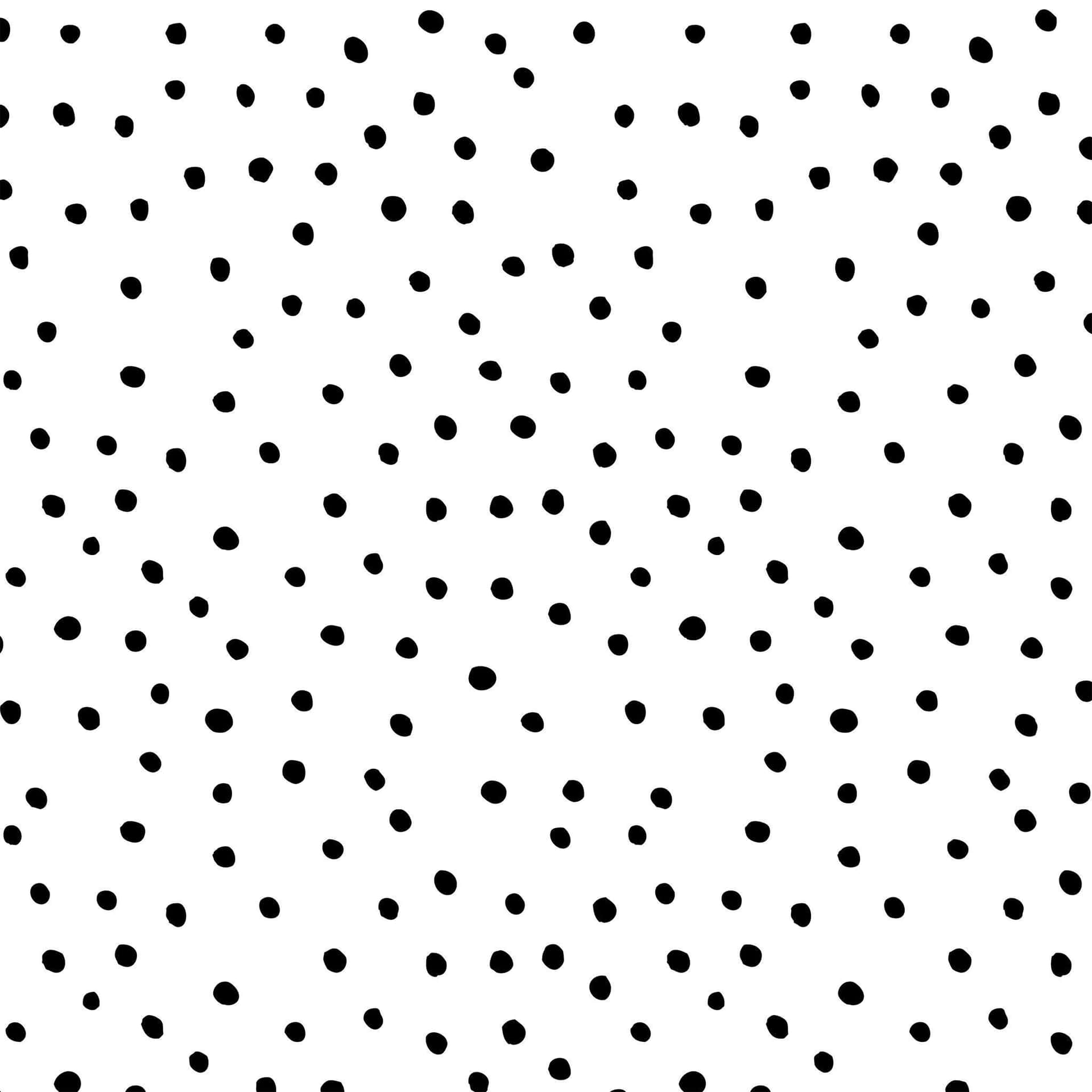 Black Polka Dot Wallpaper