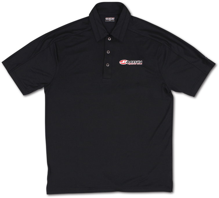 Black Polo Shirt Branded Ogio Callaway PNG