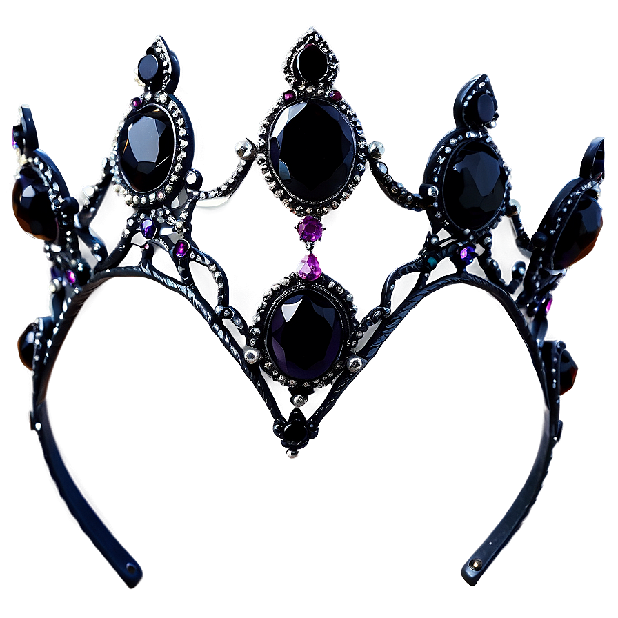 Download Black Princess Crown Png Odx | Wallpapers.com