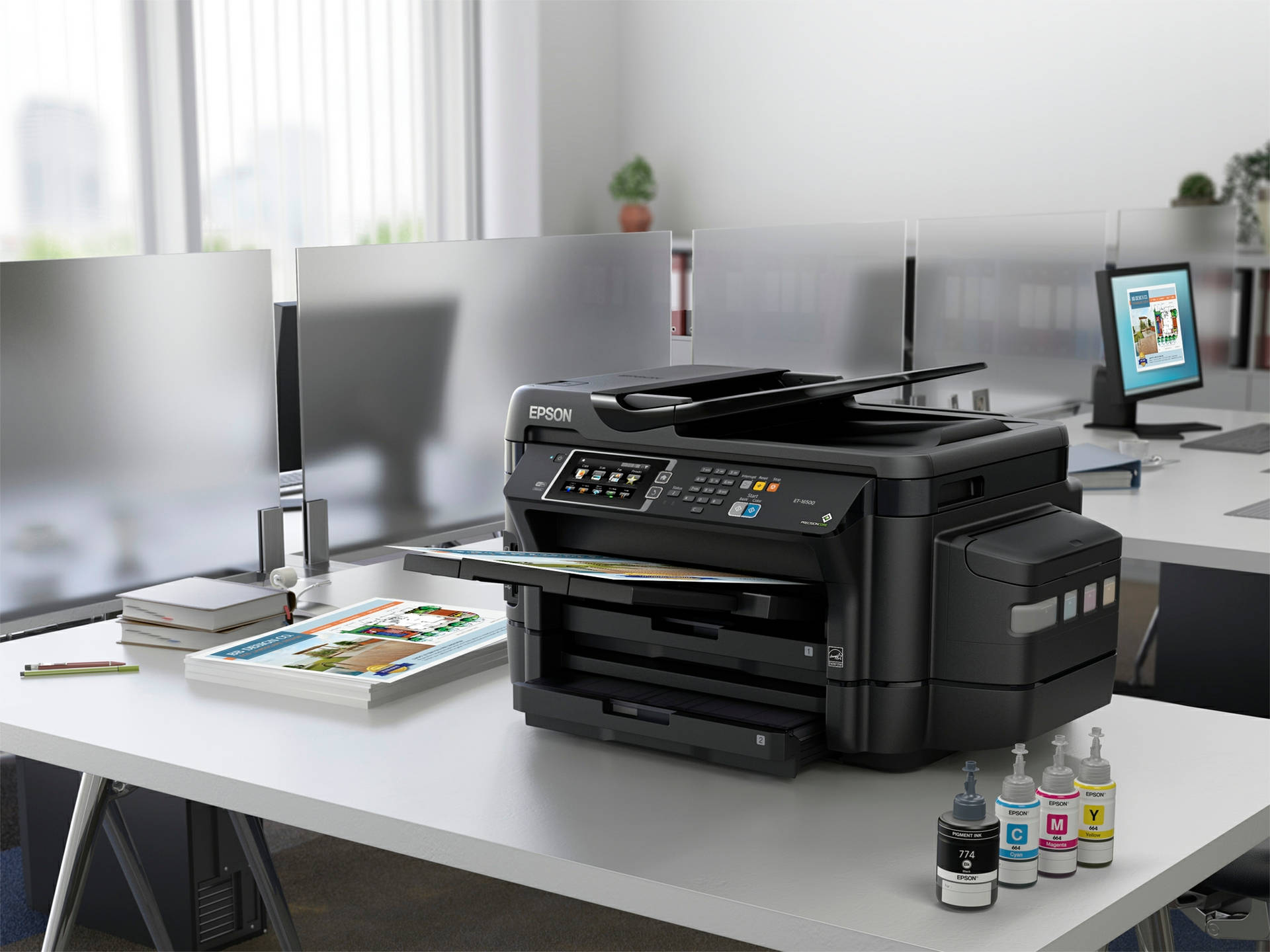 Black Printer Machine Picture