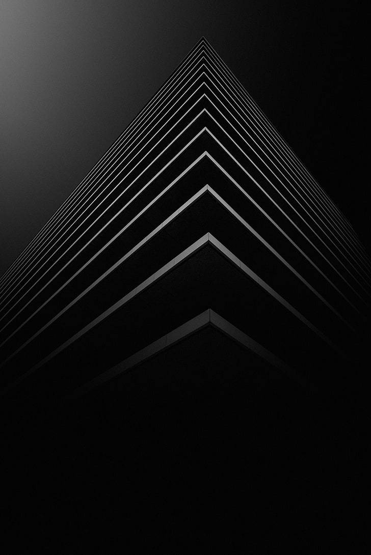 Svartapyramid 3d Wallpaper