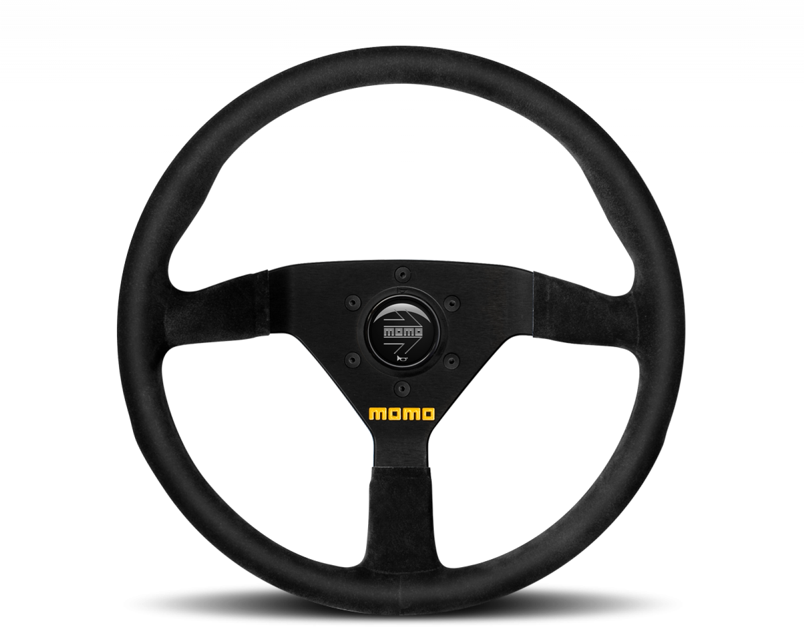 Black Racing Steering Wheel PNG