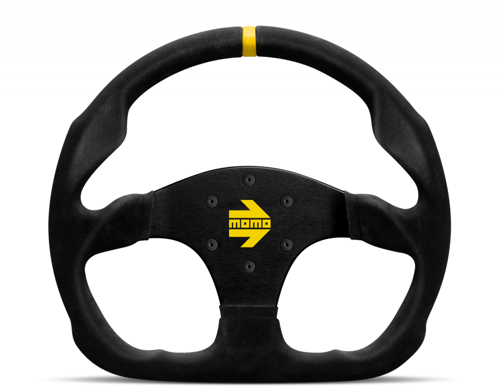 Black Racing Steering Wheel PNG