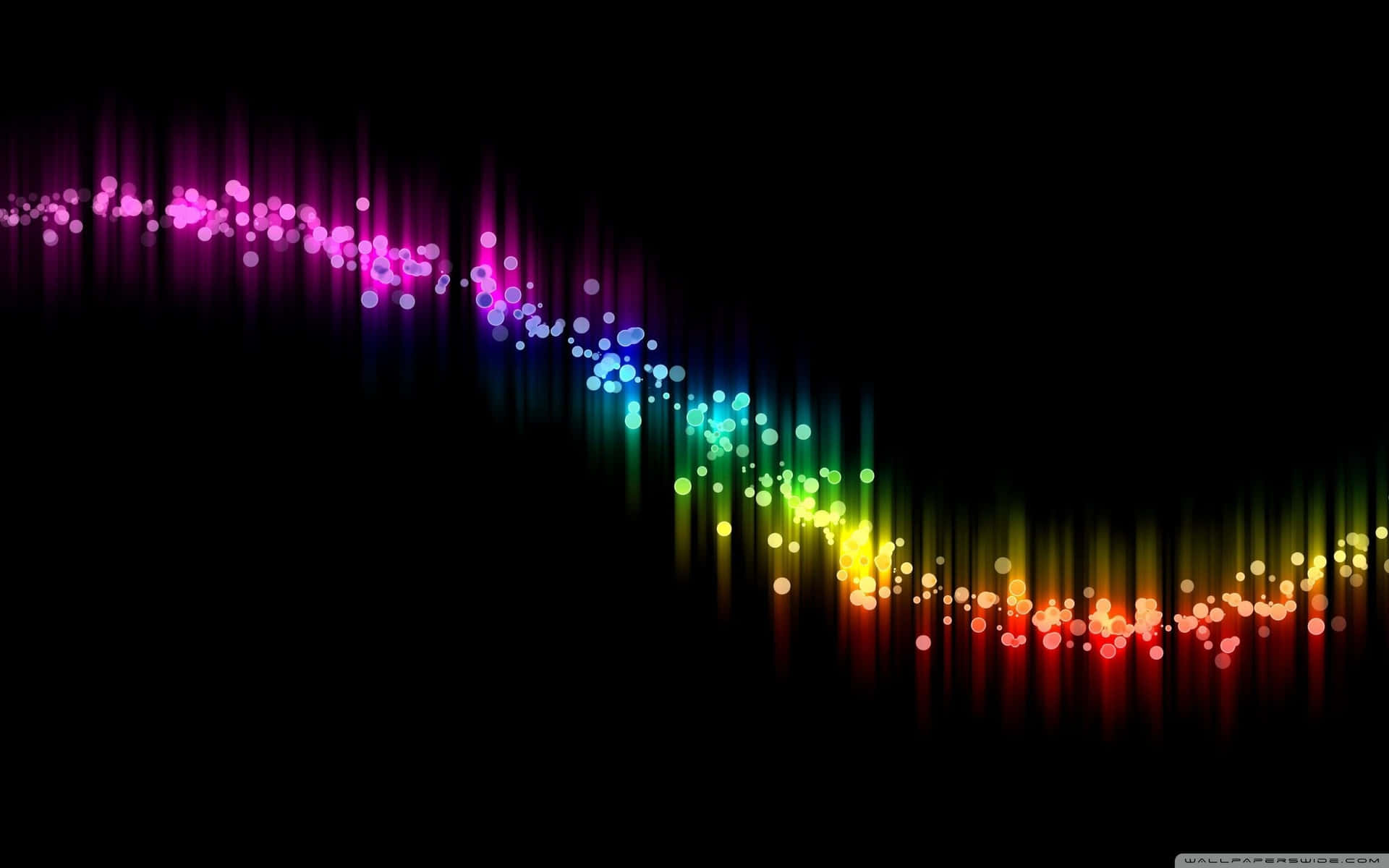 Regnbue bølge baggrunde HD Wallpaper