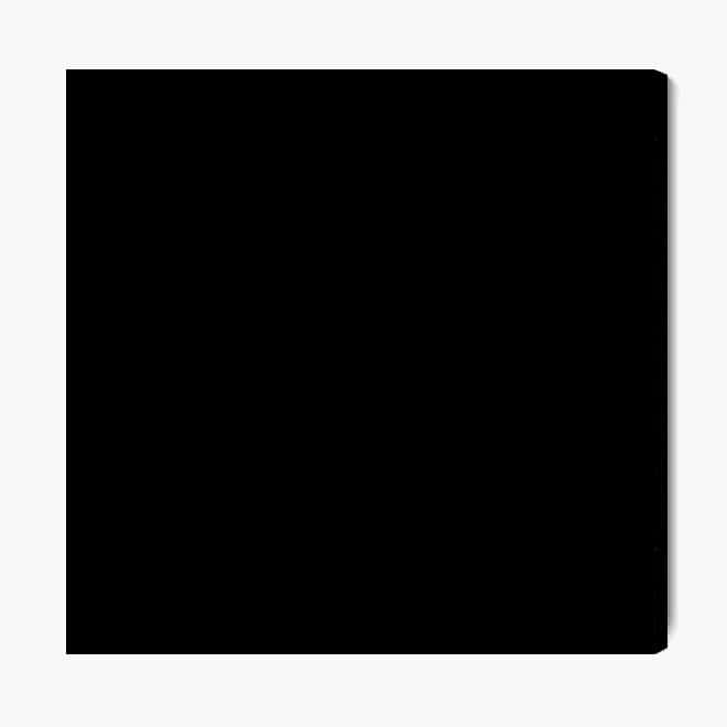 Black Rectangle Canvas PNG