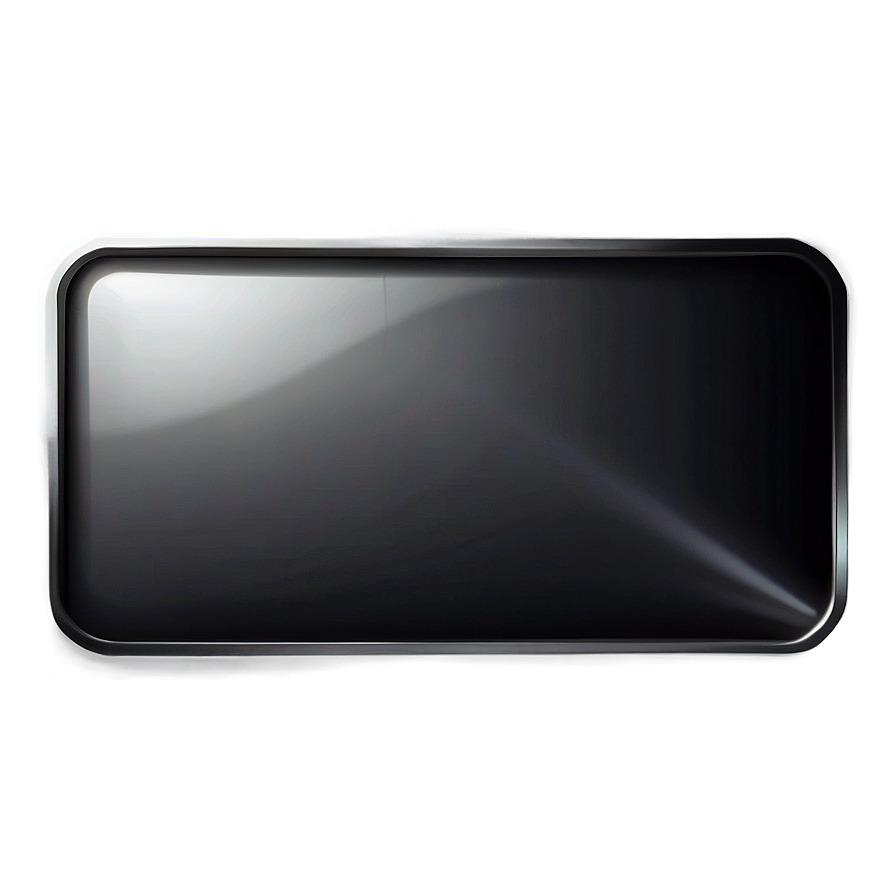 Black Rectangle For Background Png 05252024 PNG