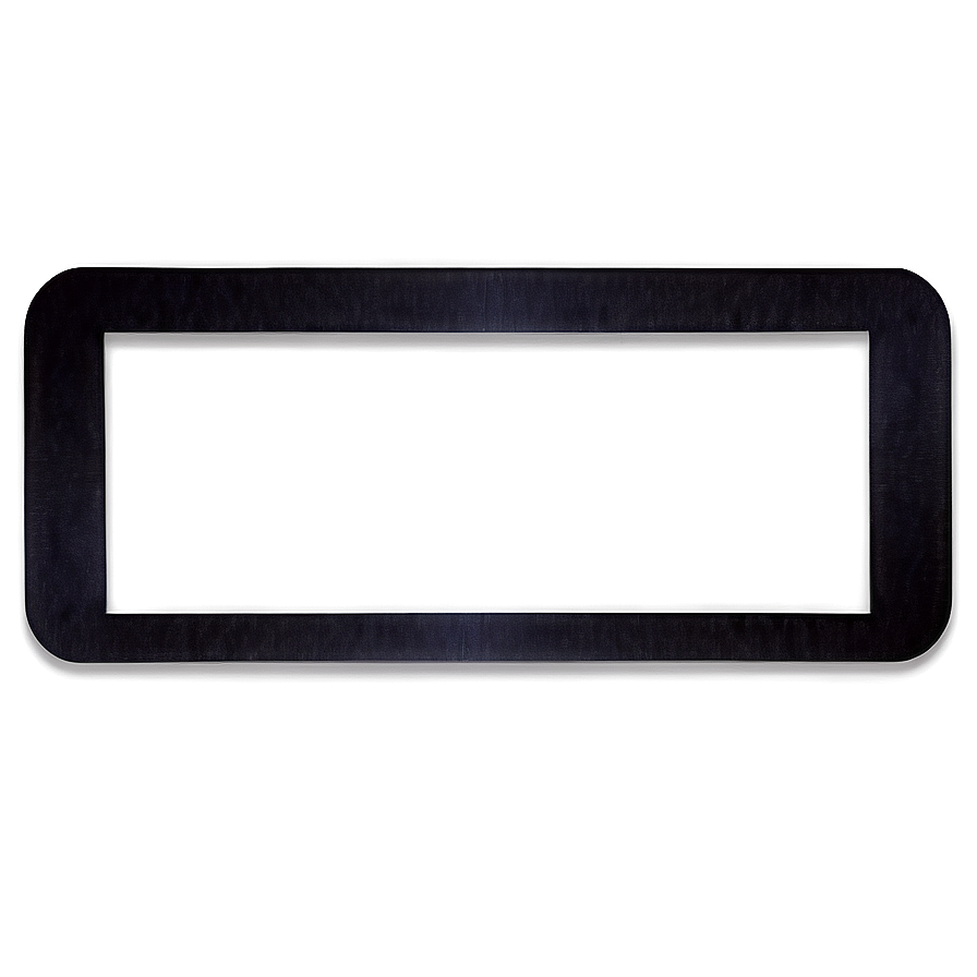 Black Rectangle For Ui Png 77 PNG