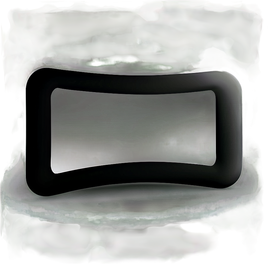 Black Rectangle For Ui Png Pvm PNG