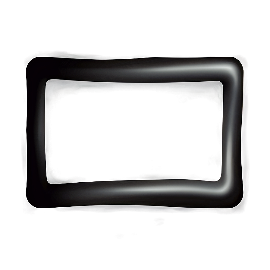 Black Rectangle Vector Png 36 PNG