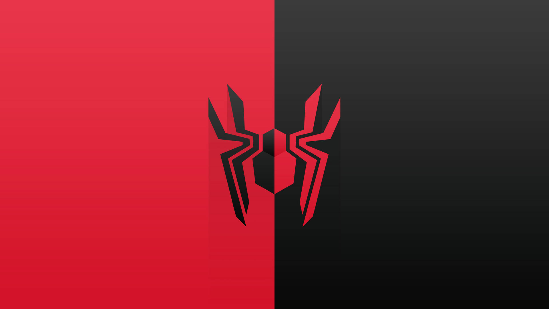 Black Red 4k Spider-man Background