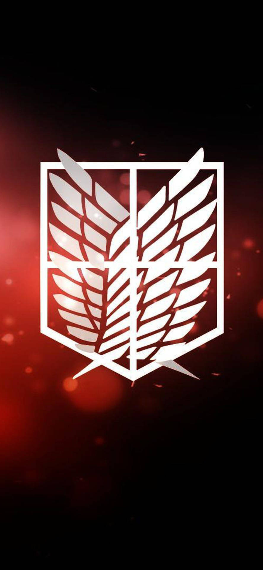 Black Red Attack On Titan Logo