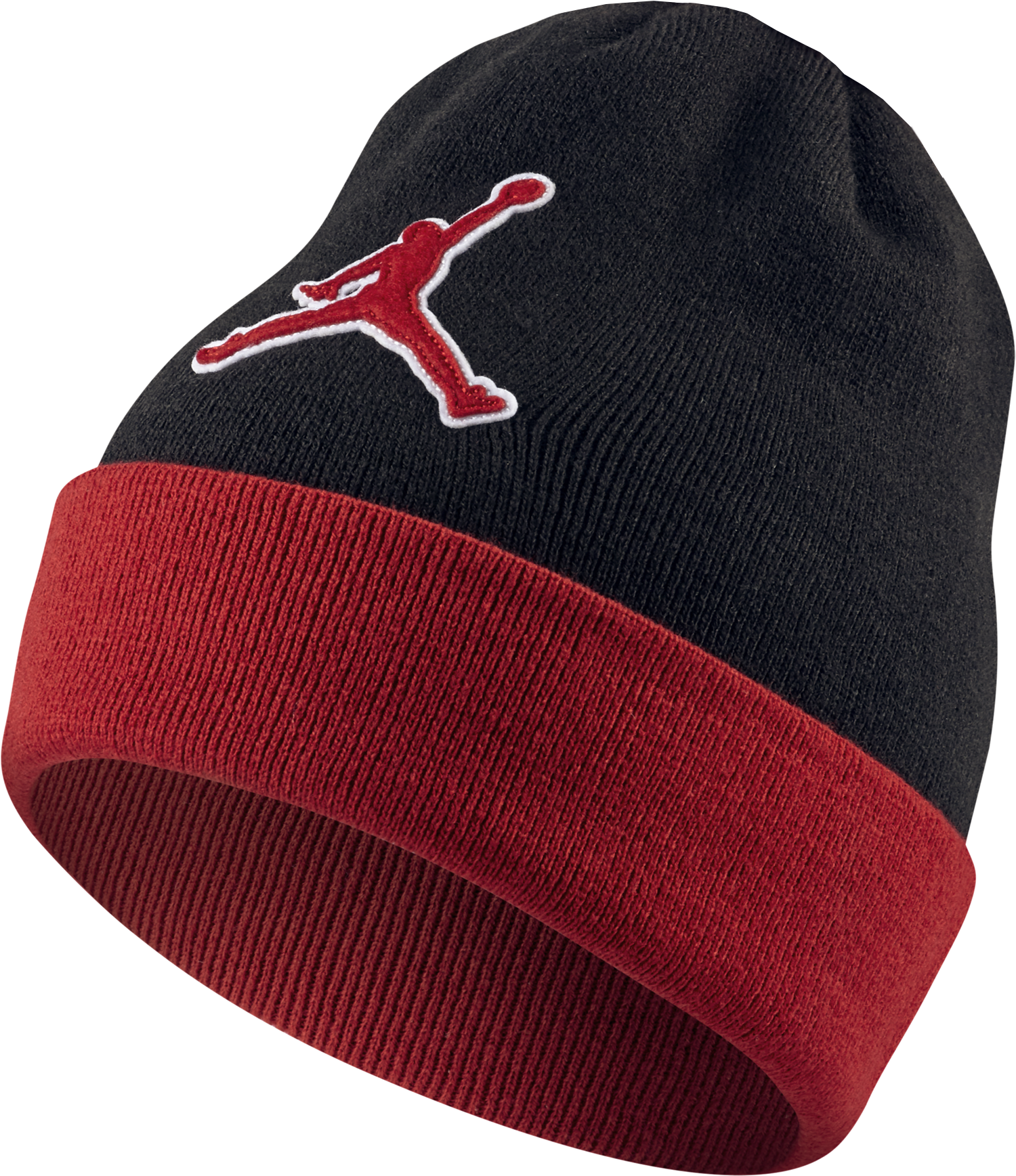 Black Red Beaniewith Logo PNG
