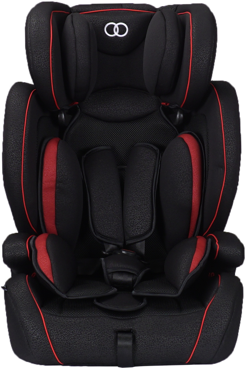 Black Red Child Car Seat PNG