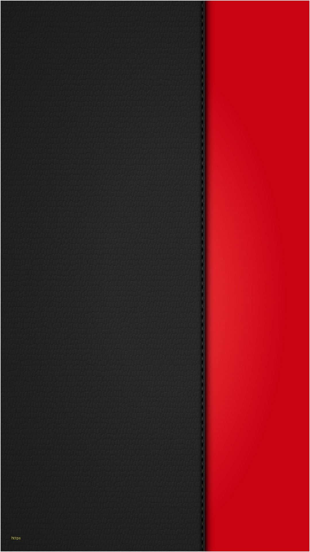 Muestratu Estilo Con El Nuevo Iphone Negro Y Rojo. Fondo de pantalla